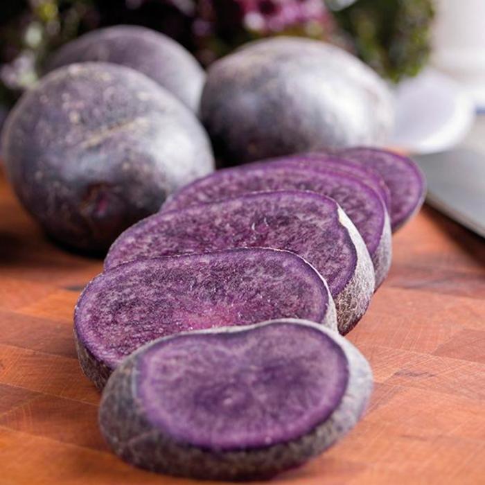 Potato - Solanum tuberosum 'Adirondack Blue' Potato - Solanum tuberosum 'Adirondack Blue'